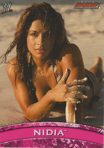 WWE Topps Apocalypse 2004 Trading Card Nidia D5