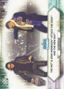 WWE Topps 2021 Trading Cards The Miz and John Morrison No.42