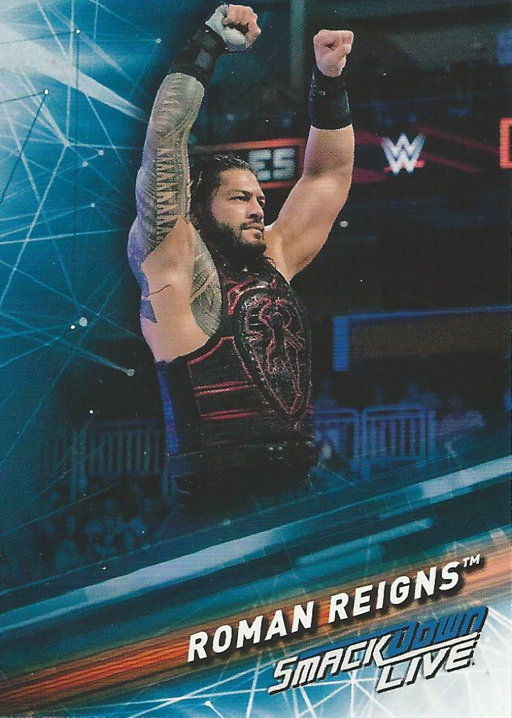 WWE Topps Smackdown 2019 Trading Cards Roman Reigns no.42