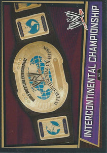 WWE Slam Attax Superstars 2013 Trading Card Intercontinental Championship No.42