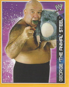 WWE Topps A-Z Sticker Collection 2014 George Steele No.42