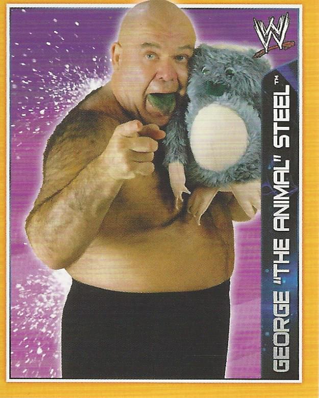 WWE Topps A-Z Sticker Collection 2014 George Steele No.42