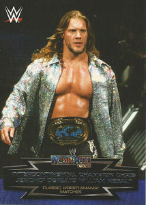 WWE Topps Road to Wrestlemania 2015 Trading Cards Chris Jericho 12 of 30