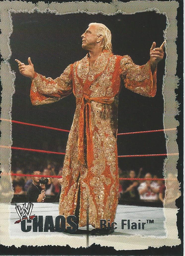 WWE Fleer Chaos Trading Cards 2004 Ric Flair No.52