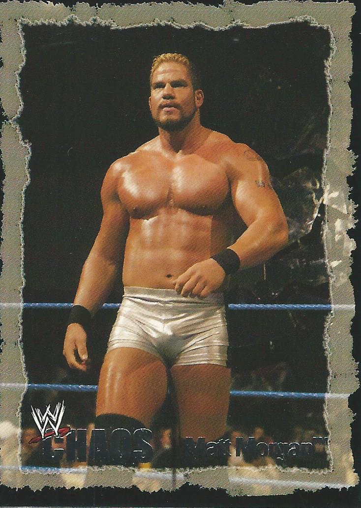 WWE Fleer Chaos Trading Cards 2004 Matt Morgan No.53
