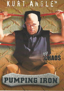 WWE Fleer Chaos Trading Cards 2004 Kurt Angle No.88