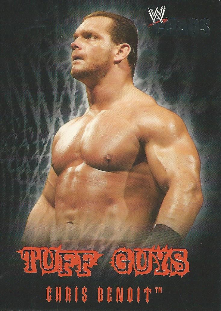 WWE Fleer Chaos Trading Cards 2004 Chris Benoit TE 9 of 12