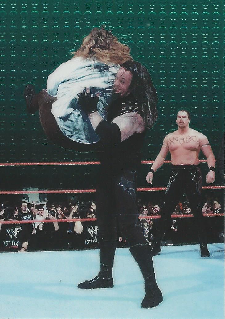WWF Smackdown Chrome 1999 Trading Card Undertaker No.43