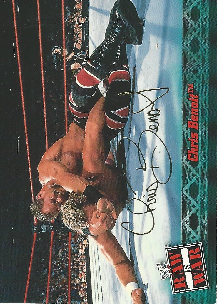 WWF Fleer Raw 2001 Trading Cards Chris Benoit No.43