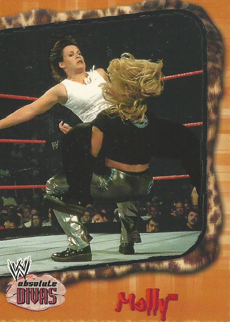 WWE Fleer Absolute Divas Trading Card 2002 Molly Holly No.43