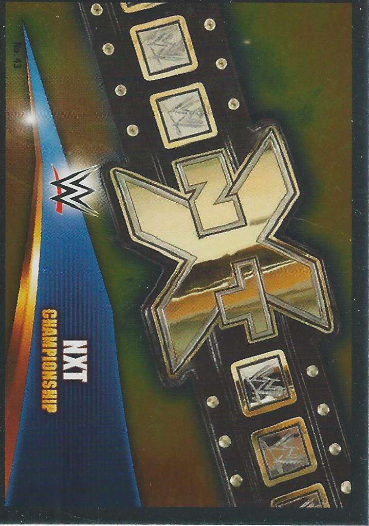 WWE Topps Slam Attax Rivals 2014 Trading Card NXT Championship No.43