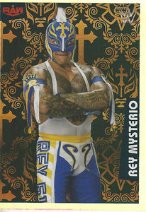 WWE Panini 2022 Sticker Collection Rey Mysterio Foil No.43