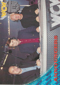 WCW/NWO Topps 1998 Trading Card Announcers No.43