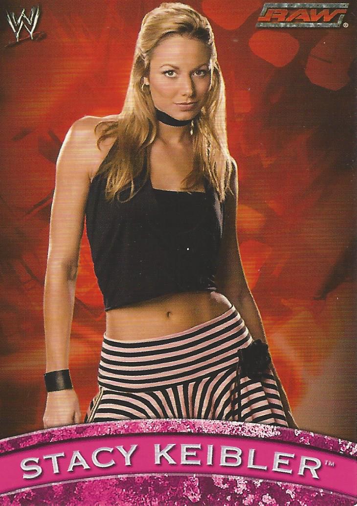 WWE Topps Apocalypse 2004 Trading Card Stacy Keibler D6
