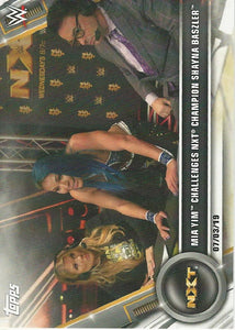 WWE Topps Women Division 2020 Trading Cards Mia Yim No.43