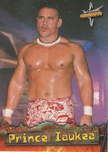WCW Topps Embossed Trading Cards 1999 Prince Iaukea No.43