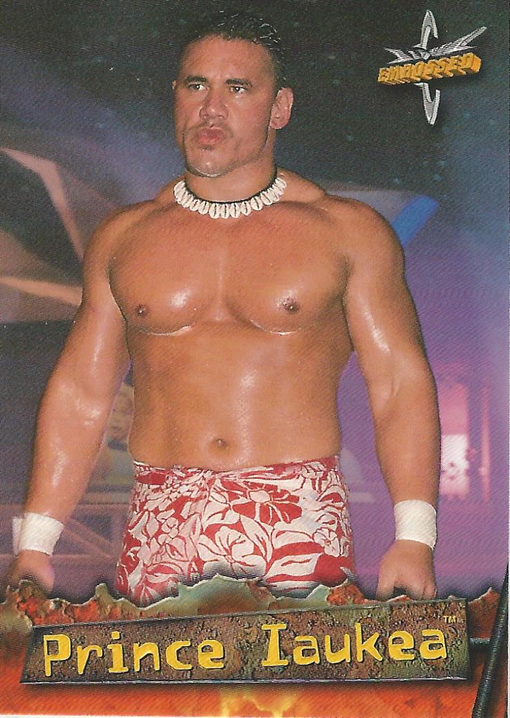 WCW Topps Embossed Trading Cards 1999 Prince Iaukea No.43