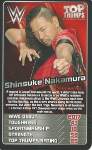 WWE Tops Trumps 2018 Shinsuke Nakamura