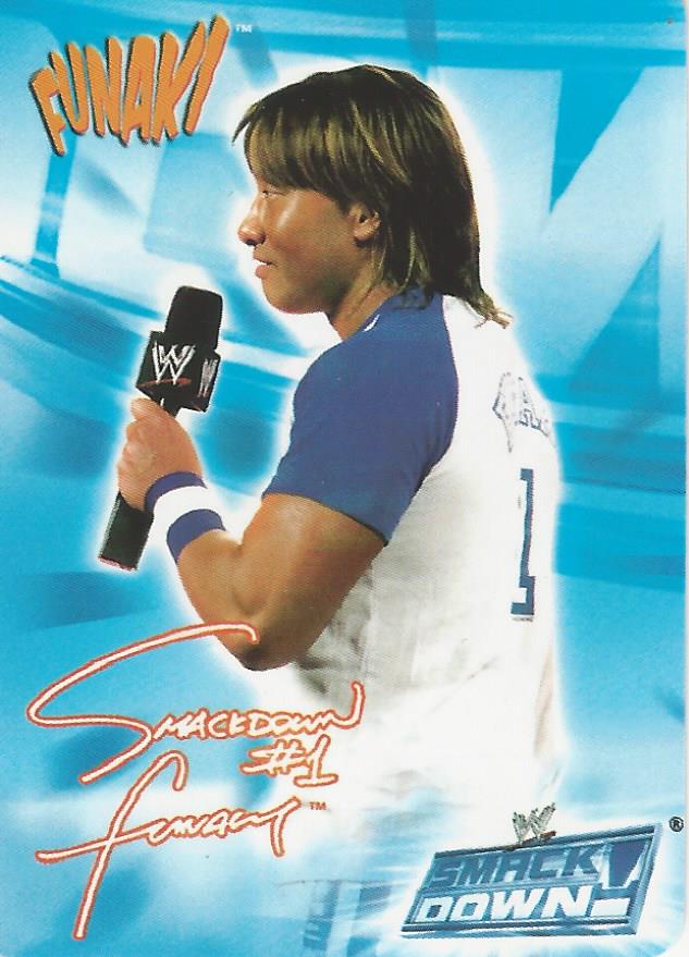 WWE Smackdown 2004 Tesla Trading Cards Funkai No.43