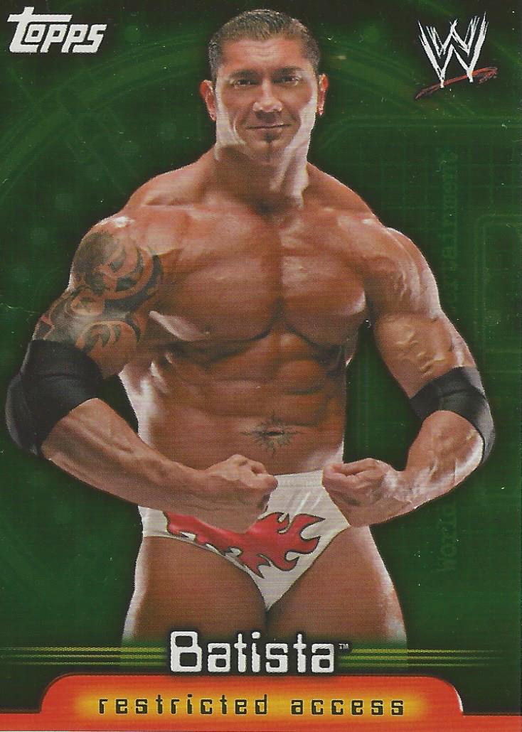 WWE Topps Insider 2006 Trading Card Batista No.43