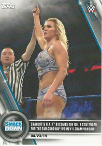 WWE Topps Women Division 2020 Trading Cards Charlotte No.26