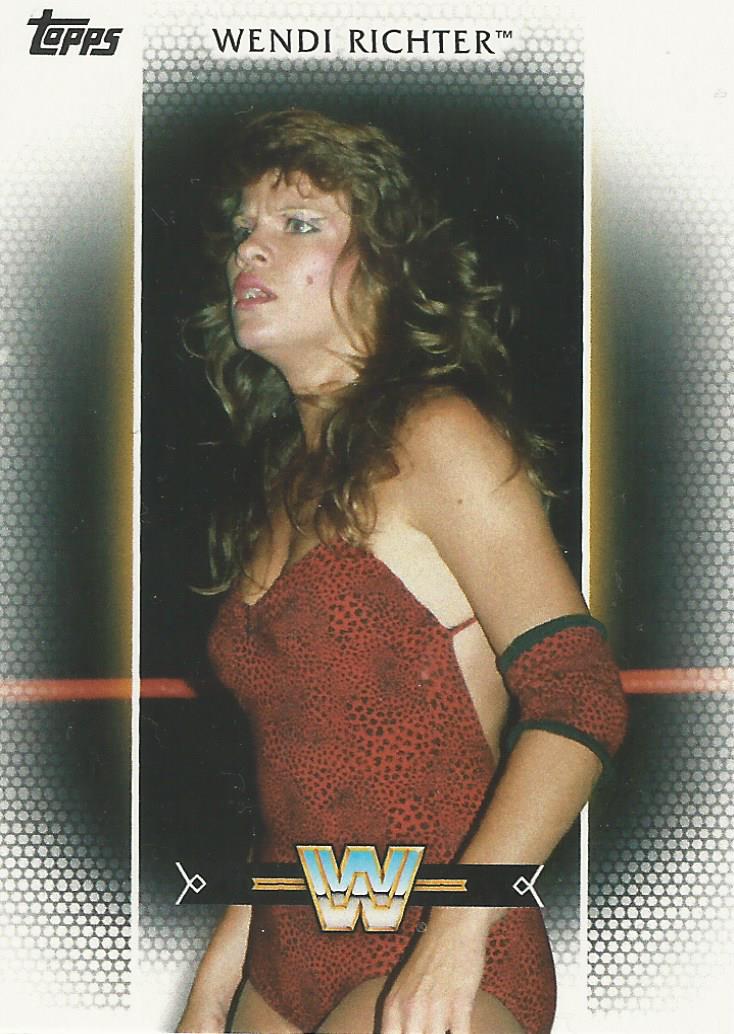 WWE Topps Women Division 2017 Trading Card Wendi Richter R43