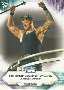 WWE Topps 2021 Trading Cards Baron Corbin No.43