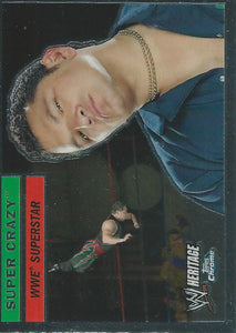 WWE Topps Chrome Heritage Trading Card 2006 Super Crazy No.43