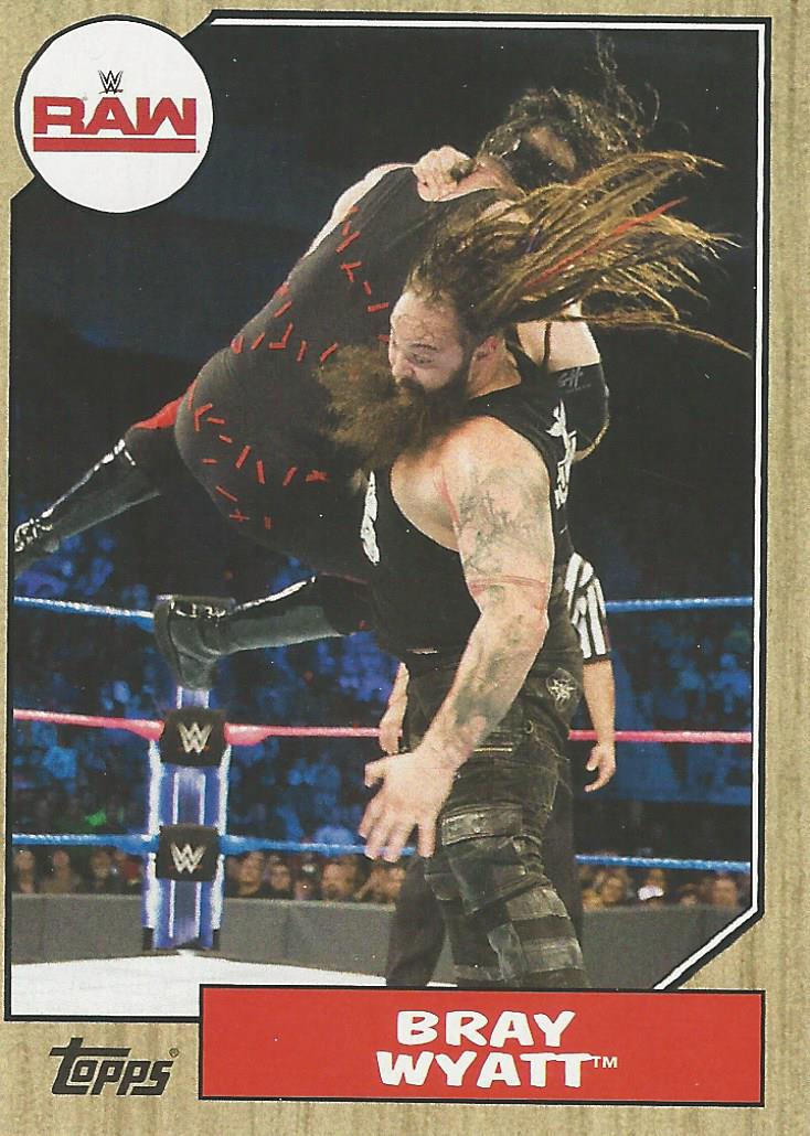 WWE Topps Heritage 2017 Trading Card Bray Wyatt No.43