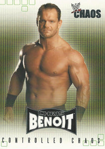 WWE Fleer Chaos Trading Cards 2004 Chris Benoit CC 2 of 15