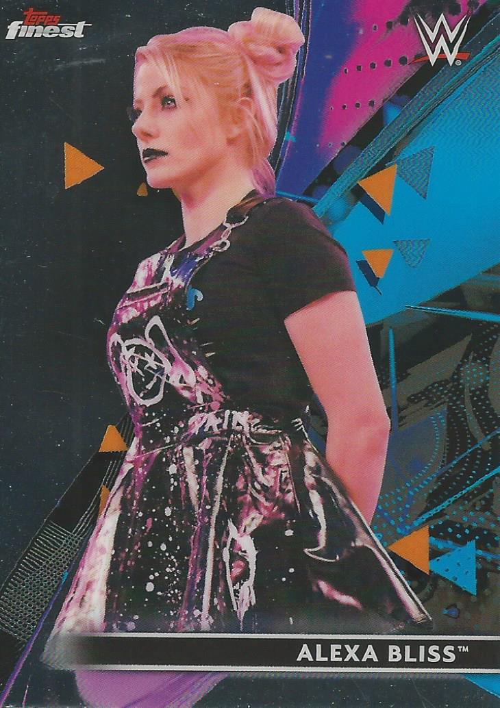 WWE Topps Finest 2021 Trading Cards Alexa Bliss No.3