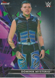 WWE Topps Finest 2021 Trading Cards Dominik Mysterio No.52