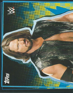 WWE Topps Road to Wrestlemania Stickers 2021 AJ Styles No.44