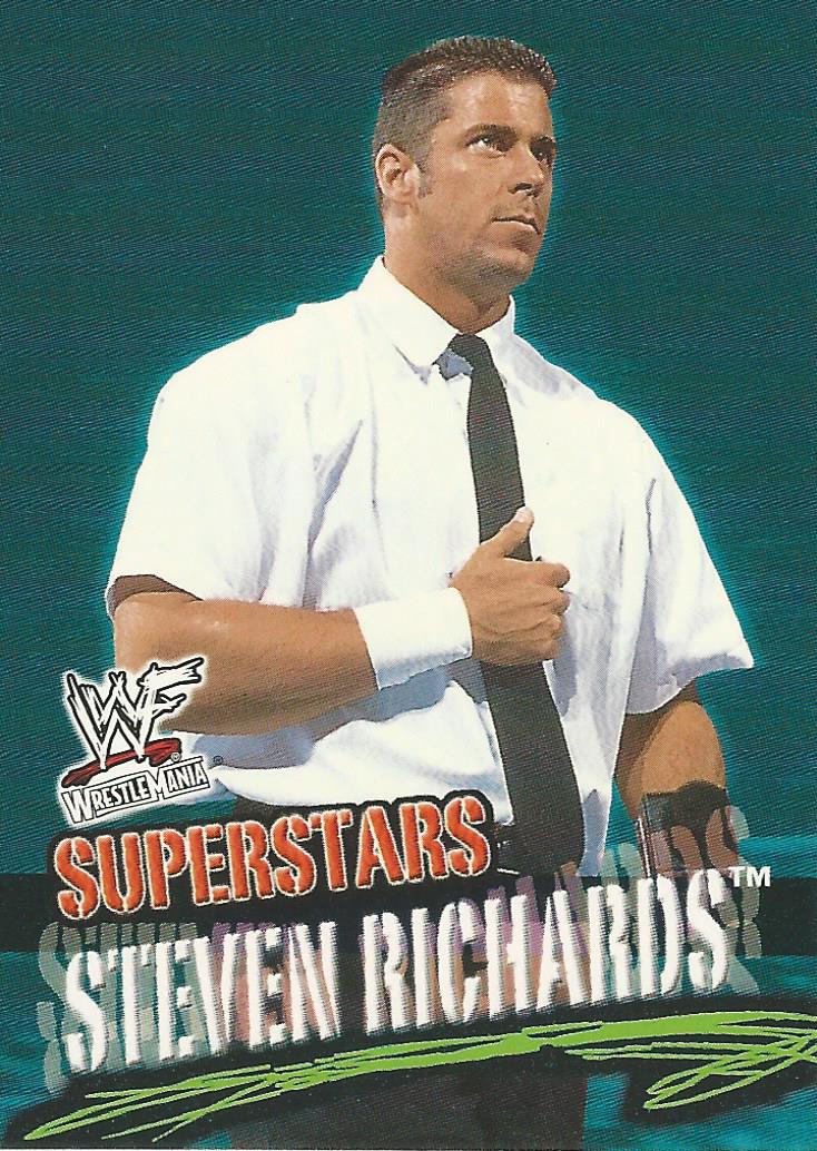 WWF Fleer Wrestlemania 2001 Trading Cards Steven Richards No.44