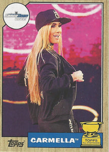 WWE Topps Heritage 2017 Trading Card Carmella No.44