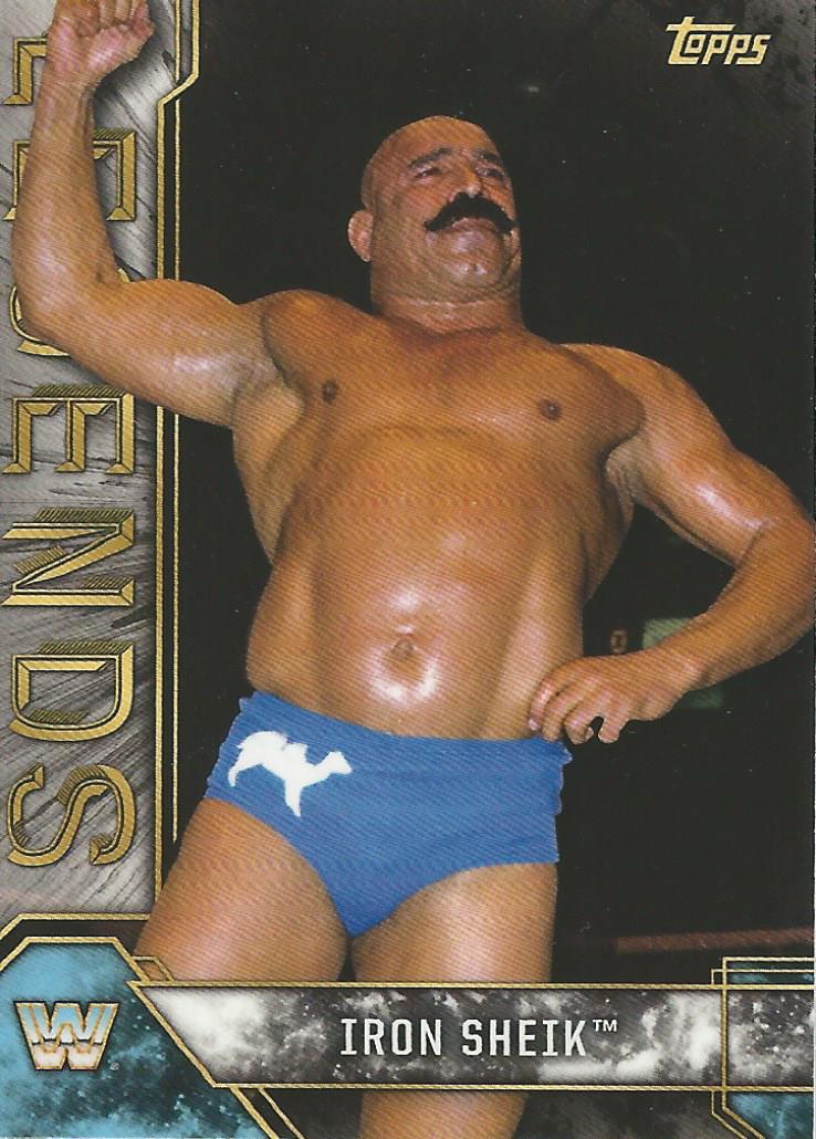 WWE Topps Legends 2017 Trading Card Iron Sheik No.44