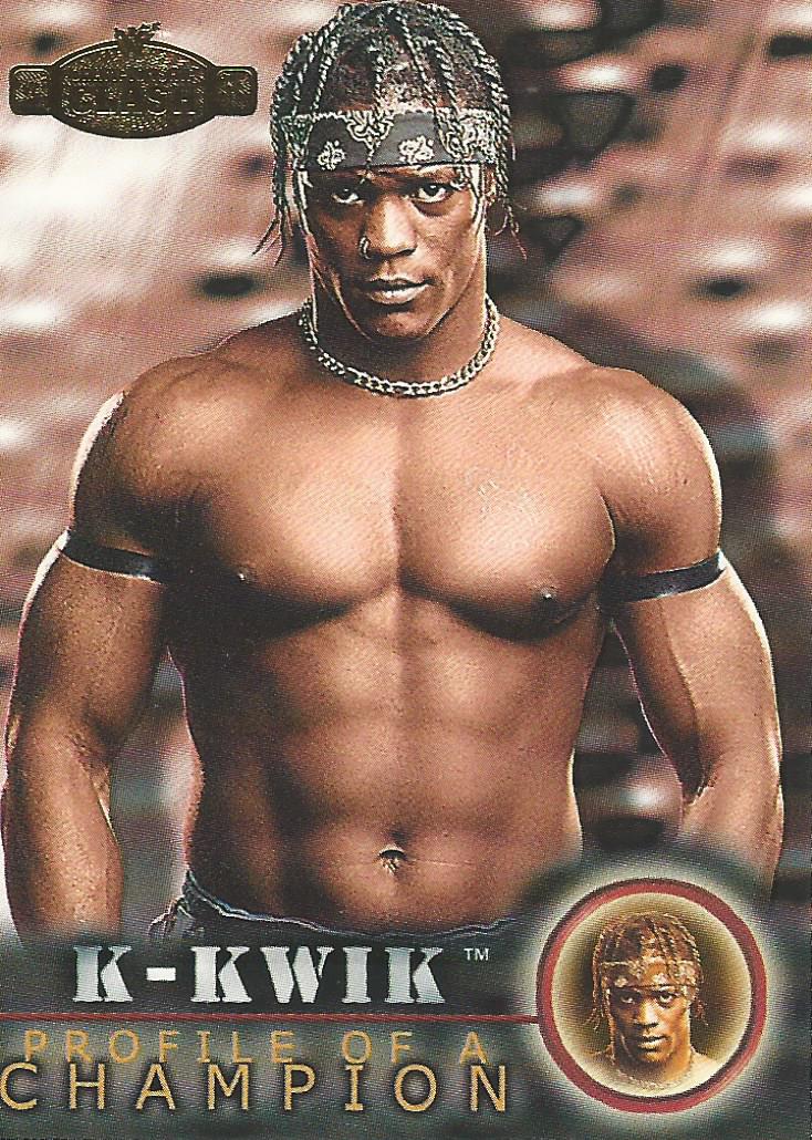 WWF Fleer Championship Clash 2001 Trading Card K-Kwik No.42