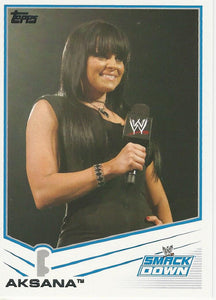 WWE Topps 2013 Trading Cards Aksana No.44