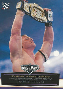 WWE Topps Road to Wrestlemania 2014 Trading Cards John Cena 44 of 60