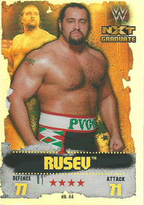 WWE Topps Slam Attax Takeover 2016 Trading Card Rusev No.44