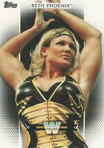 WWE Topps Women Division 2017 Trading Card Beth Phoenix R44