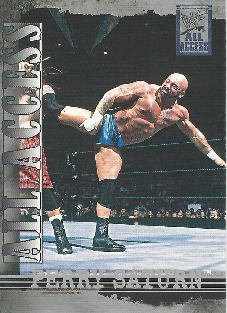 WWF Fleer All Access Trading Cards 2002 Perry Saturn No.44