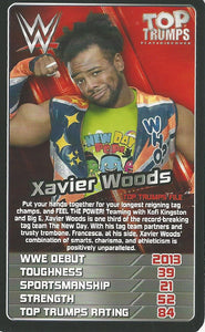 WWE Top Trumps 2018 Xavier Woods