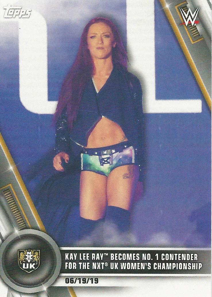WWE Topps Women Division 2020 Trading Cards Kay Lee Ray No.35