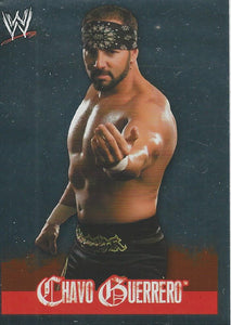 WWE Topps Rivals 2009 Stickers Chavo Guerrero Foil No.44