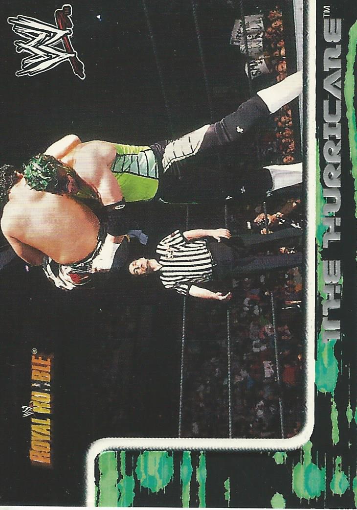 WWE Fleer Royal Rumble 2002 Trading Cards The Hurricane No.44