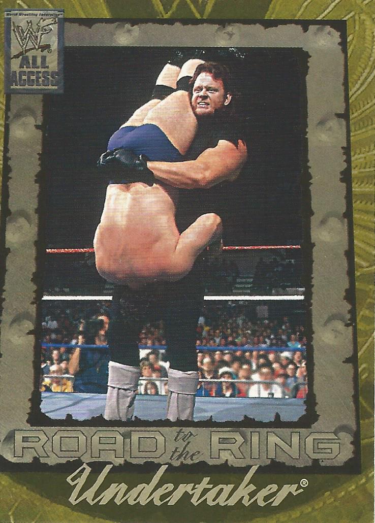 WWF Fleer All Access Trading Cards 2002 The Undertaker No.100