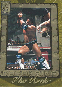 WWF Fleer All Access Trading Cards 2002 The Rock No.99