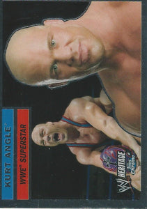 WWE Topps Chrome Heritage 2006 Trading Cards Kurt Angle No.23