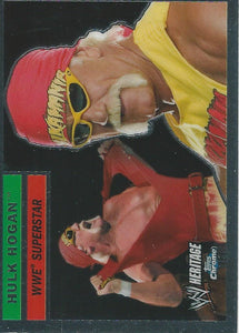 WWE Topps Chrome Heritage 2006 Trading Cards Hulk Hogan No.12